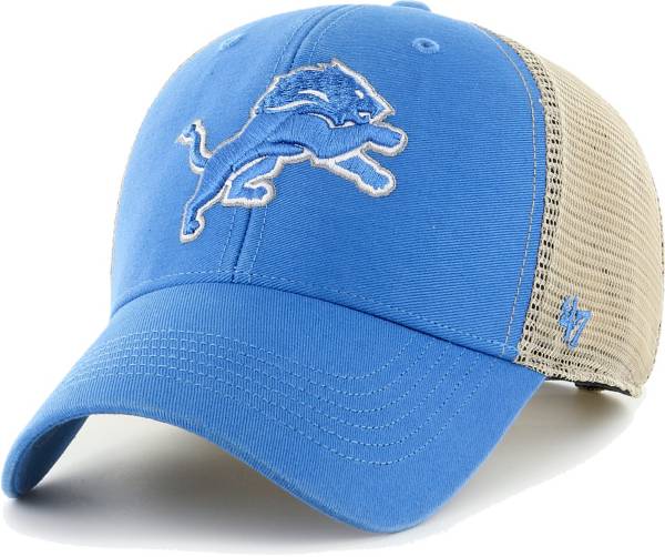 '47 Men's Detroit Lions Blue Flagship MVP Adjustable Hat