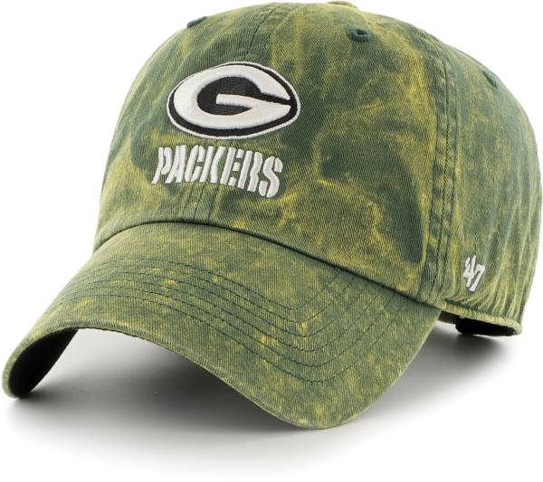 '47 Men's Green Bay Packers Clean Up Adjustable Green Hat