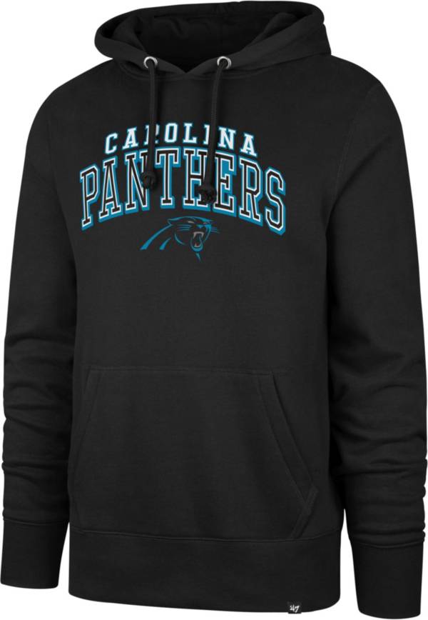 '47 Men's Carolina Panthers Red Double Decker Headline Hoodie