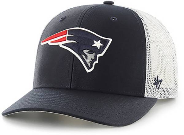 '47 Men's New England Patriots Navy Adjustable Trucker Hat