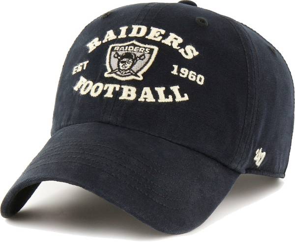 '47 Men's Las Vegas Raiders Black Brockman Legacy Adjustable Hat