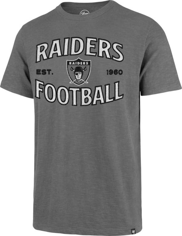 '47 Men's Las Vegas Raiders Grey Offset Scrum T-Shirt