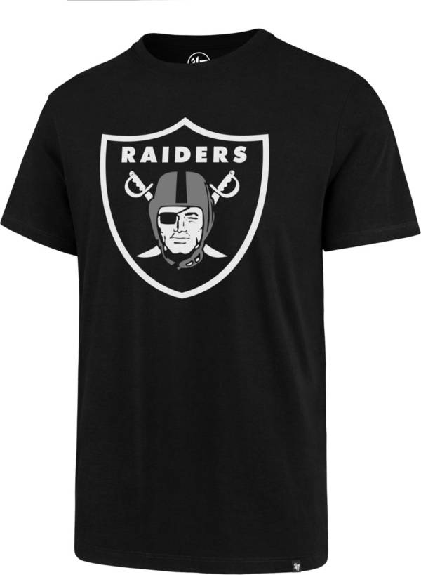 '47 Men's Las Vegas Raiders Imprint Rival Black T-Shirt