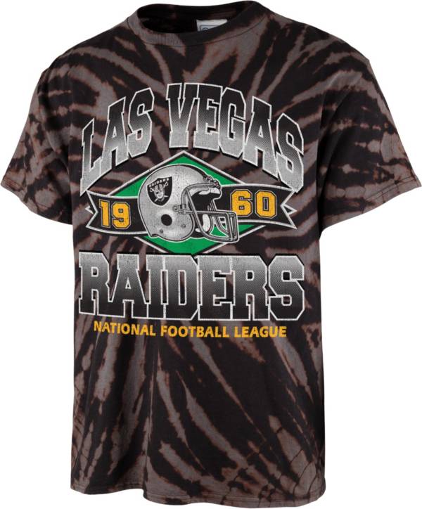 '47 Men's Las Vegas Raiders Tie Dye Tubular T-Shirt