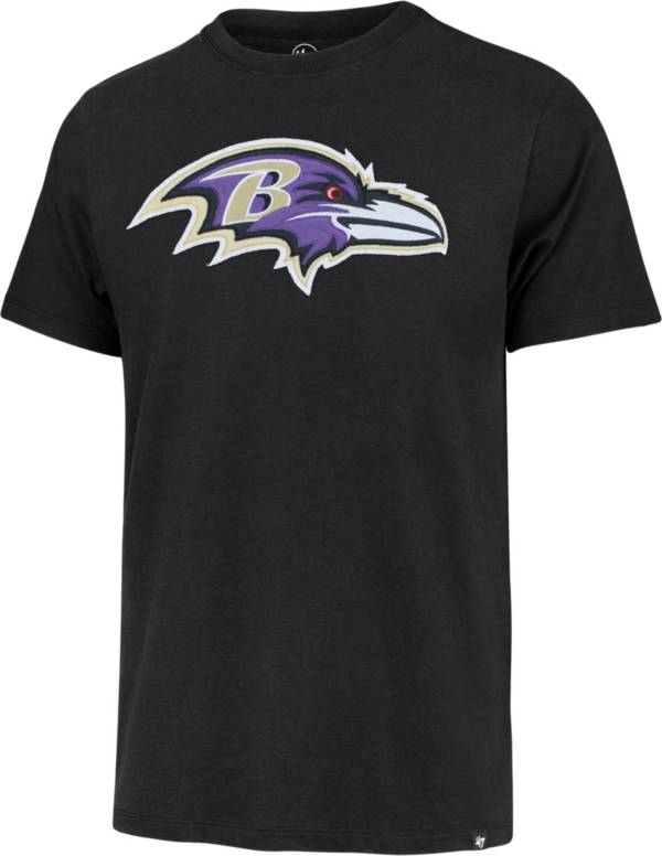 '47 Men's Baltimore Ravens Black Fieldhouse T-Shirt