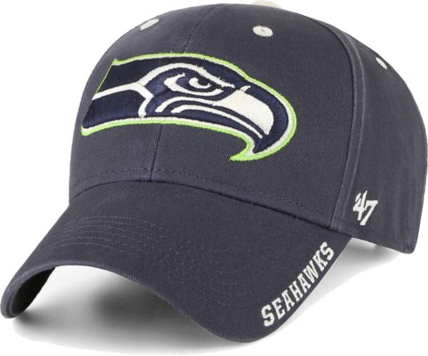 '47 Men's Seattle Seahawks Navy Reign MVP Adjustable Hat