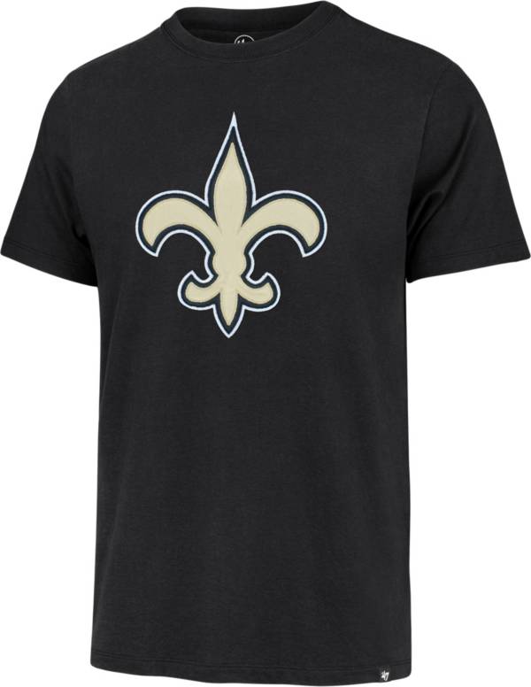 '47 Men's New Orleans Saints Black Fieldhouse T-Shirt
