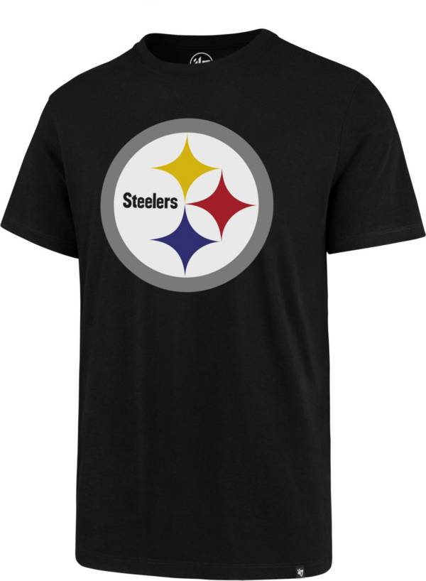 47 Men's Pittsburgh Steelers Imprint Rival Black T-Shirt