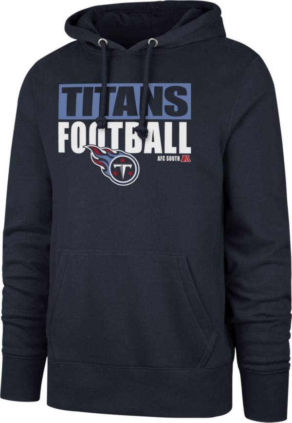 '47 Men's Tennessee Titans Blockout Navy Headline Hoodie product image