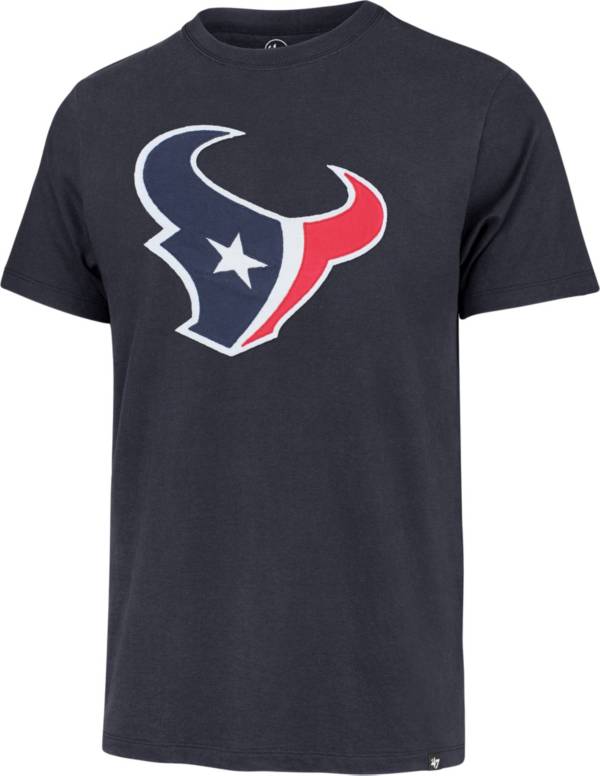 '47 Men's Houston Texans Navy Fieldhouse T-Shirt