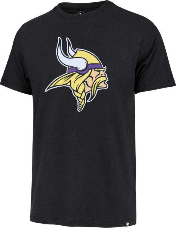 '47 Men's Minnesota Vikings Black Fieldhouse T-Shirt