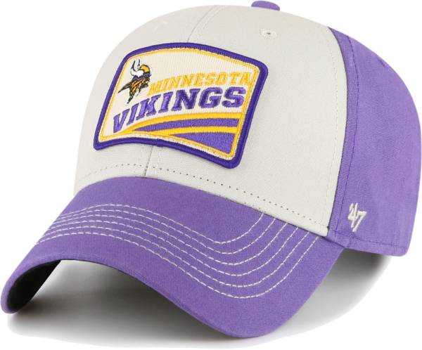 '47 Men's Minnesota Vikings Purple Upland MVP Adjustable Hat
