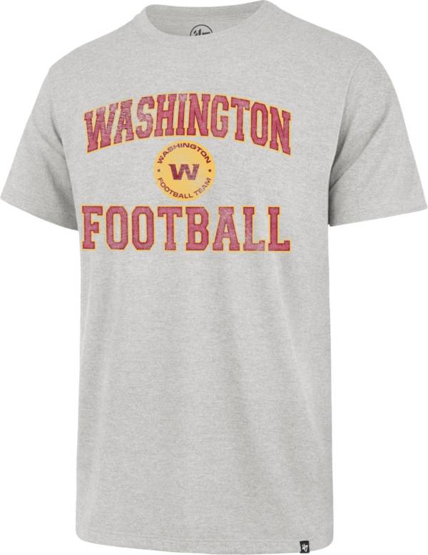 '47 Men's Washington Football Team Grey Stripe Franklin T-Shirt