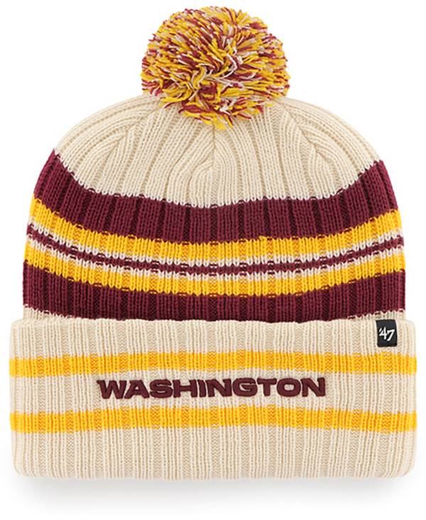 '47 Men's Washington Football Team Hone Cuffed Knit