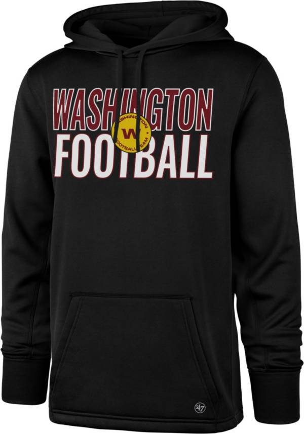 '47 Men's Washington Football Team Tech Fleece Black Hoodie