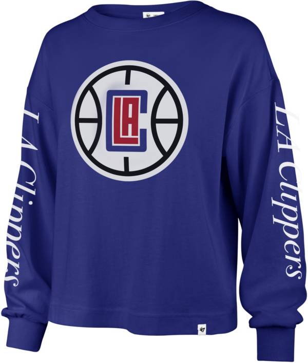 '47 Women's Los Angeles Clippers Blue Long Sleeve T-Shirt