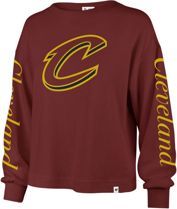 '47 Women's Cleveland Cavaliers Red Long Sleeve T-Shirt