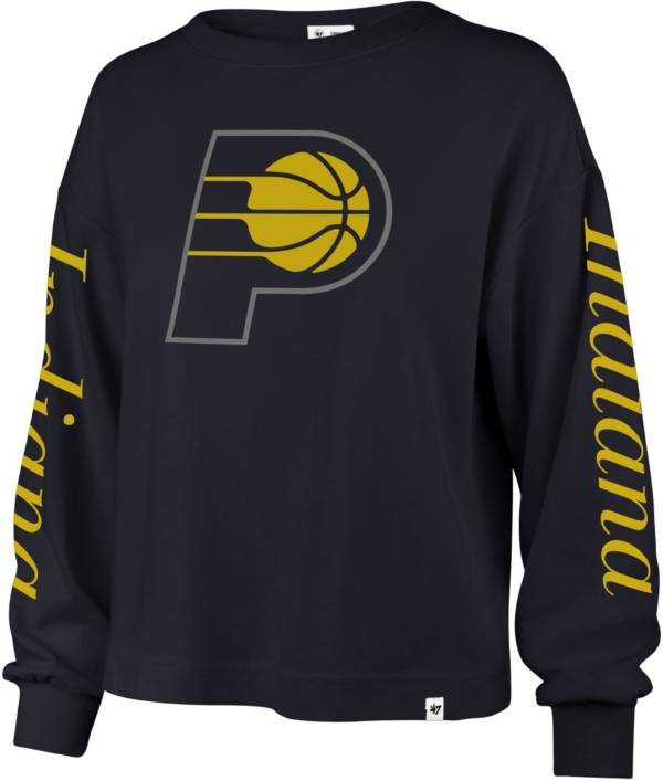 '47 Women's Indiana Pacers Blue Long Sleeve T-Shirt