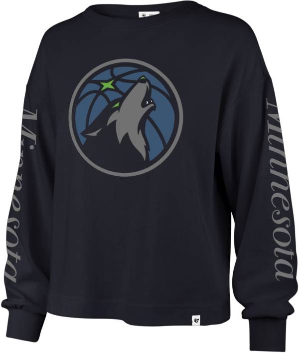 '47 Women's Minnesota Timberwolves Blue Long Sleeve T-Shirt