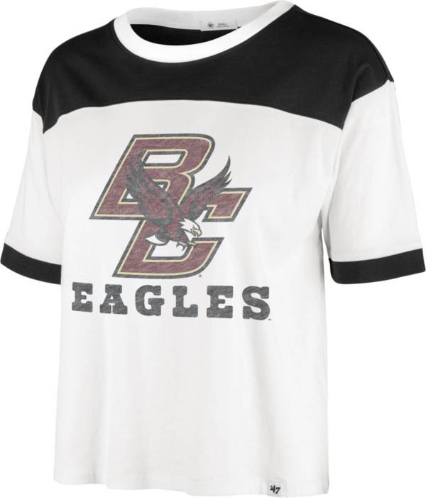 ‘47 Women's Boston College Eagles White Billi T-Shirt