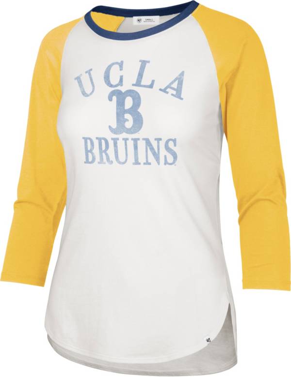 ‘47 Women's UCLA Bruins White Long Sleeve Raglan T-Shirt product image