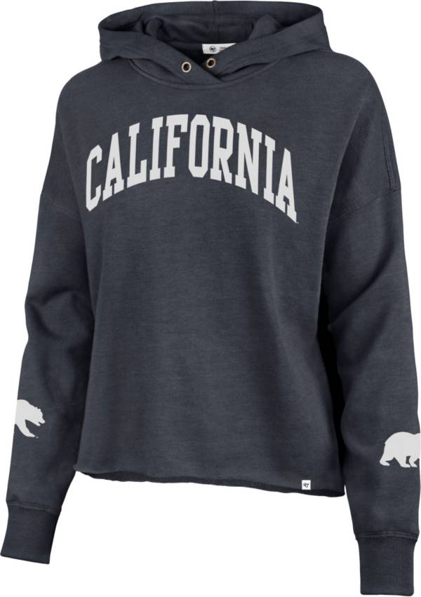 ‘47 Women's Cal Golden Bears Blue Cropped Pullover Hoodie product image