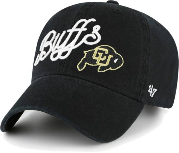 ‘47 Women's Colorado Buffaloes Black Millie Clean Up Adjustable Hat