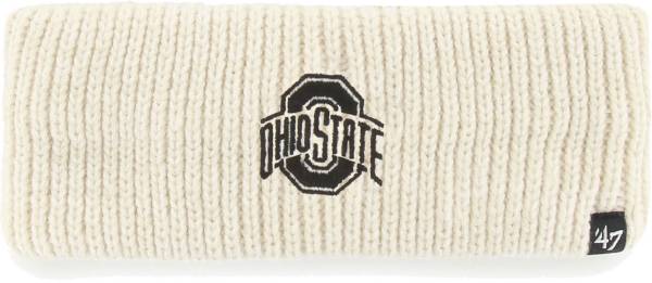 ‘47 Men's Ohio State Buckeyes White Meeko Headband