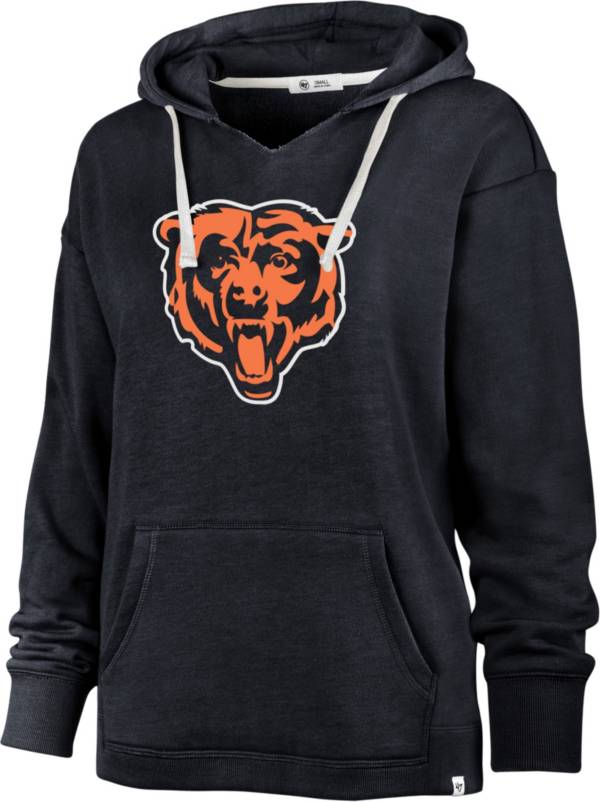 '47 Women's Chicago Bears Navy Emerson Hoodie