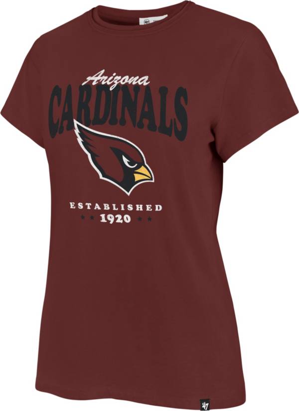 ‘47 Women's Arizona Cardinals Rally Cry Throwback Red T-Shirt