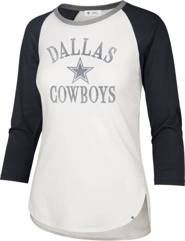 '47 Women's Dallas Cowboys Ring Around Raglan Shirt product image