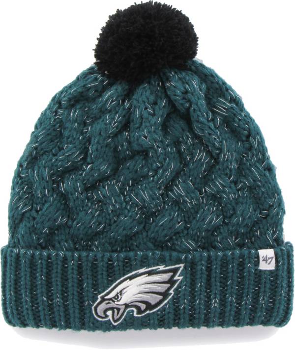 '47 Women's Philadelphia Eagles Green Cuffed Fiona Knit Beanie