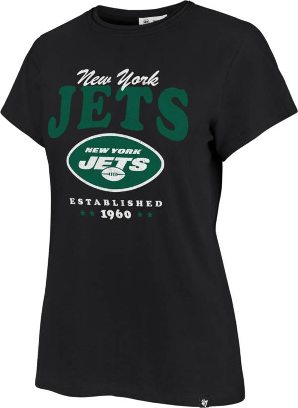 ‘47 Women's New York Jets Rally Cry Throwback Black T-Shirt product image