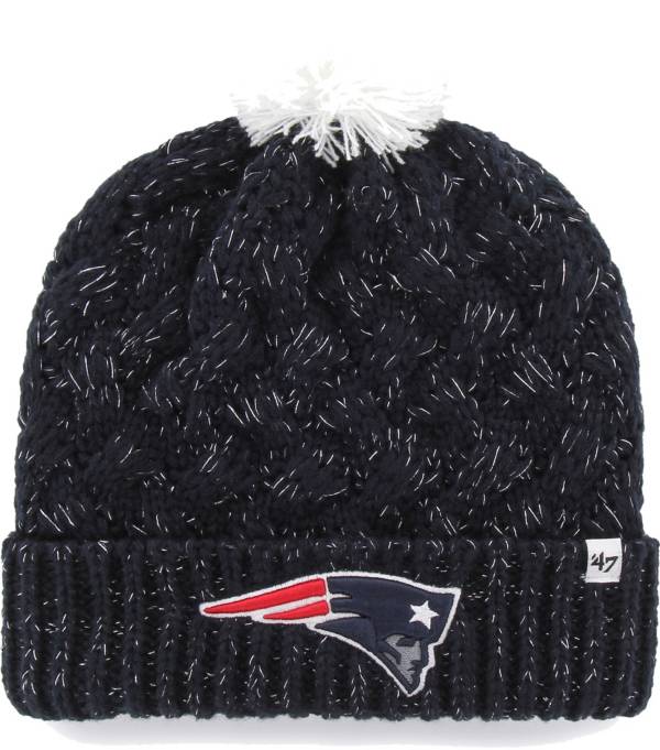 '47 Women's New England Patriots Navy Cuffed Fiona Knit Beanie