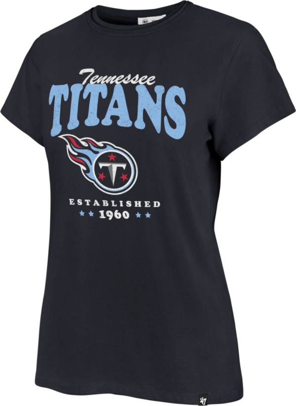 ‘47 Women's Tennessee Titans Rally Cry Throwback Navy T-Shirt