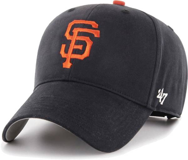 ‘47 Men's San Francisco Giants Black Basic Adjustable Hat