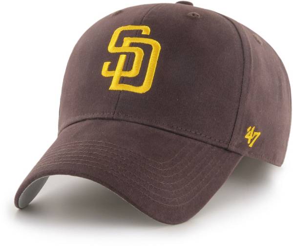 ‘47 Men's San Diego Padres Brown Basic MVP Adjustable Hat