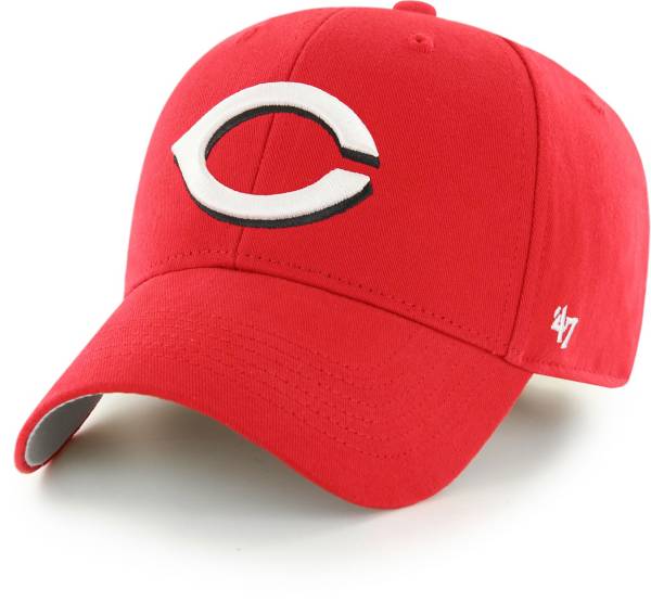 ‘47 Youth Cincinnati Reds Red Basic Adjustable MVP Hat