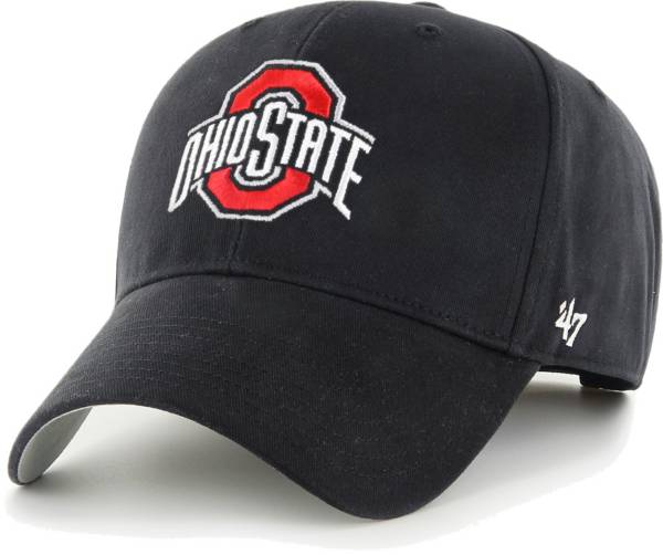 ‘47 Youth Ohio State Buckeyes Black MVP Adjustable Hat