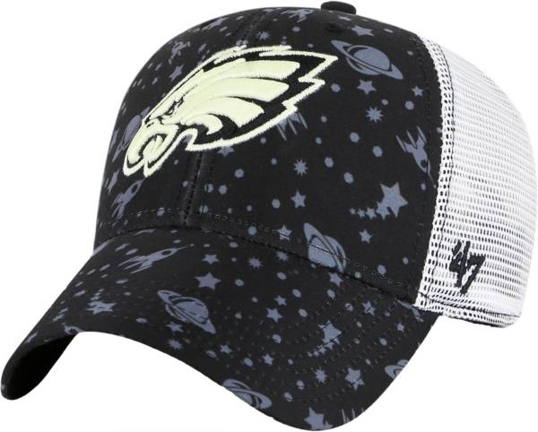 '47 Youth Philadelphia Eagles Blast Off MVP Black Adjustable Hat