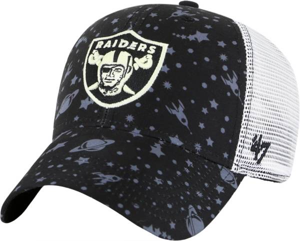 '47 Youth Las Vegas Raiders Blast Off MVP Black Adjustable Hat