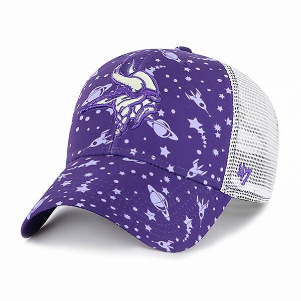 '47 Youth Minnesota Vikings Blastoff MVP Purple Hat