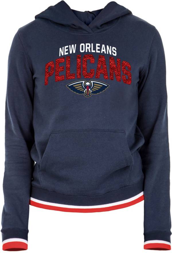 5th & Ocean Women's New Orleans Pelicans Navy Logo Hoodie product image