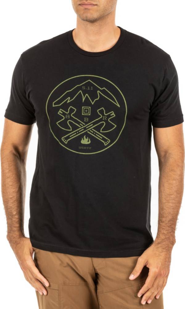5.11 Tactical Men's Crossed Axe Mountain T-Shirt product image