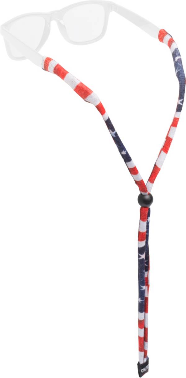 Chums Slip Fit Rope Stars and Stripes Eyewear Retainer