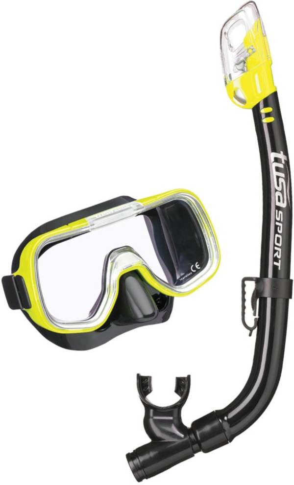 TUSA Sport Youth Mini-Kleio Mask and Dry Snorkel Combo
