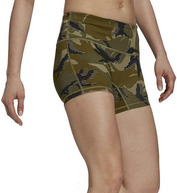 adidas Women's 4" Camouflage Volleyball Shorts