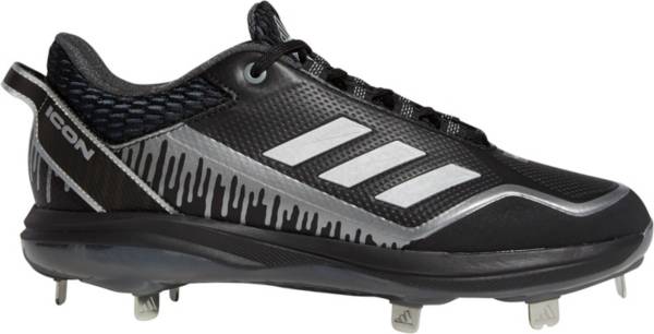 adidas Men's Icon 7 Dripped-Out Metal Baseball Cleats product image