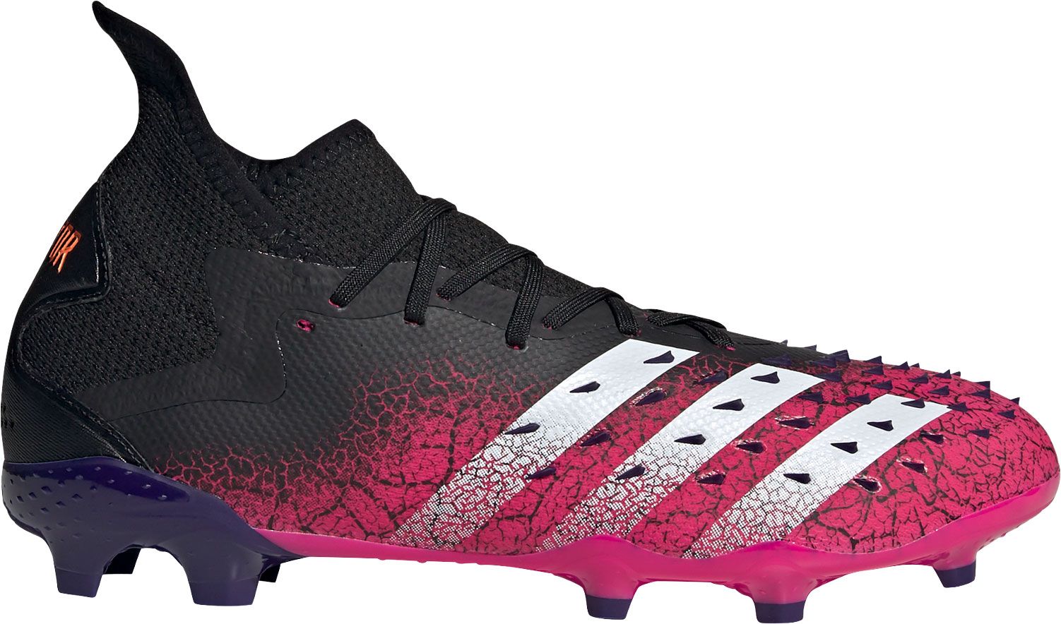 pink predator cleats