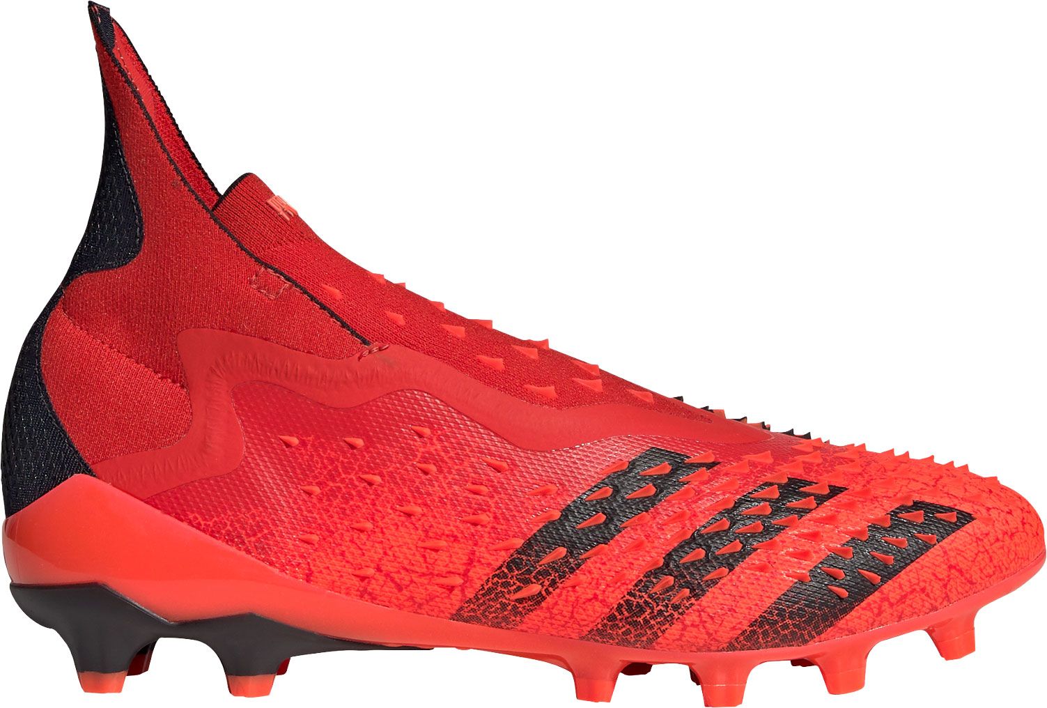 adidas predator soccer cleats red and black